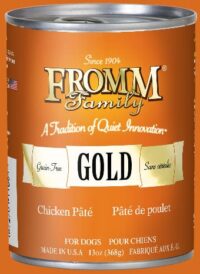 13oz. Fromm Gold Chicken Pate Dog Food