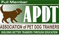 Full Member: Association of Pet Dog Trainers Logo - Building Better Trainers Through Education