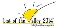 Lehigh Valley Magazine's Best of the Valley 2014 logo - Dog Boarding in Allentown, PA